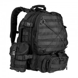 Sac à Dos Cougar 45L de Combat ARES Noir 02