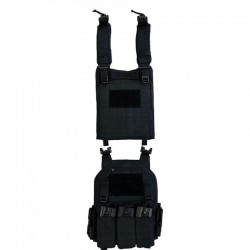 Gilet Porte-Plaques Black Ops Alpha Avec Porte-Chargeurs 5.56 03