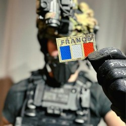 Ecusson Militaire France IR Mulitbario Haute Visibilité 02