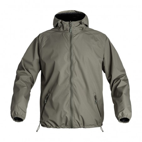 Veste Courte De Pluie Lightshell Rain Protect Vert Olive 01