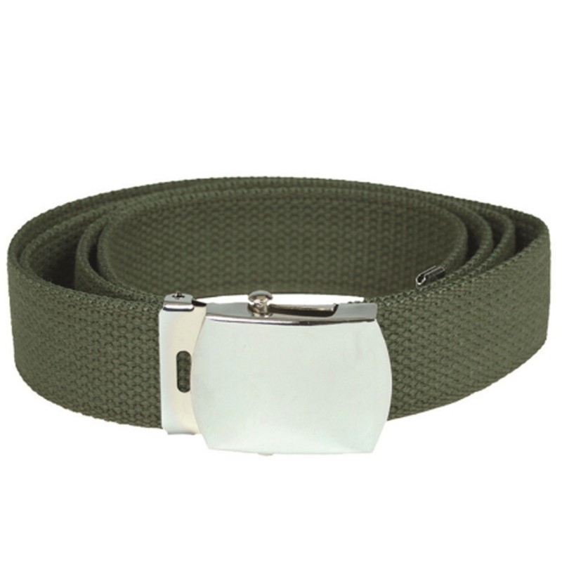 Ceinture militaire Mil-Tec Toile vert