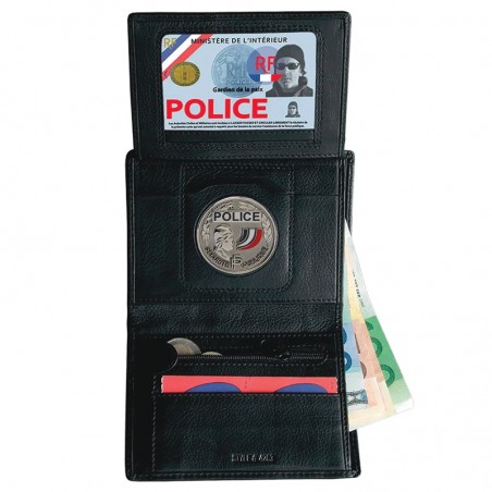 Portefeuille Police 3 volets GK Pro 01